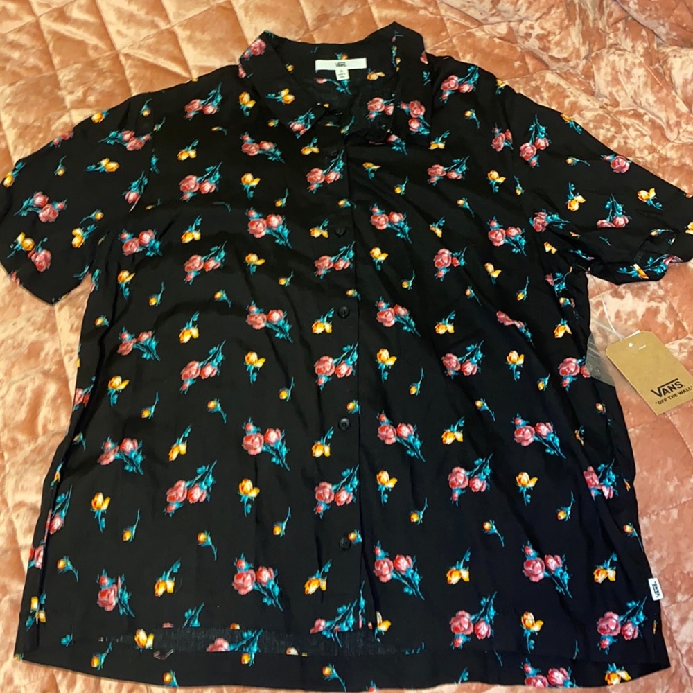 NWT Vans button up